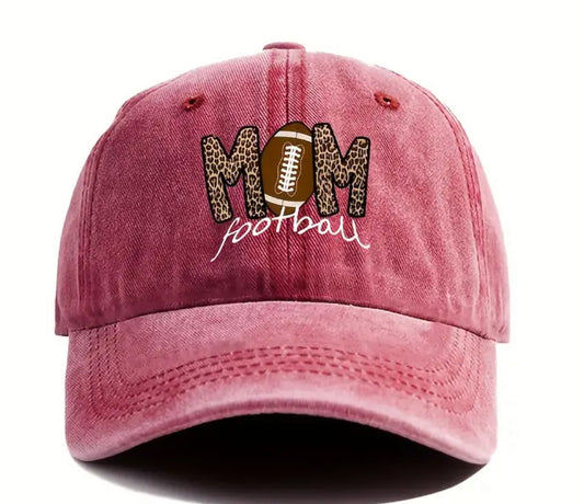 Football Mom Hat- Maroon